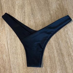 FAE skimpy black swim bottoms